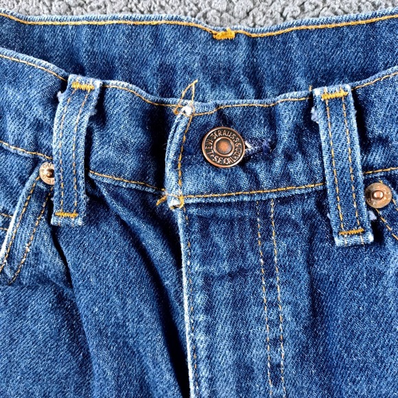 Vintage Levi's 217 Boot Cut Jeans: Orange Tab Denim, Made In USA, Waist 30 - Picture 3 of 12